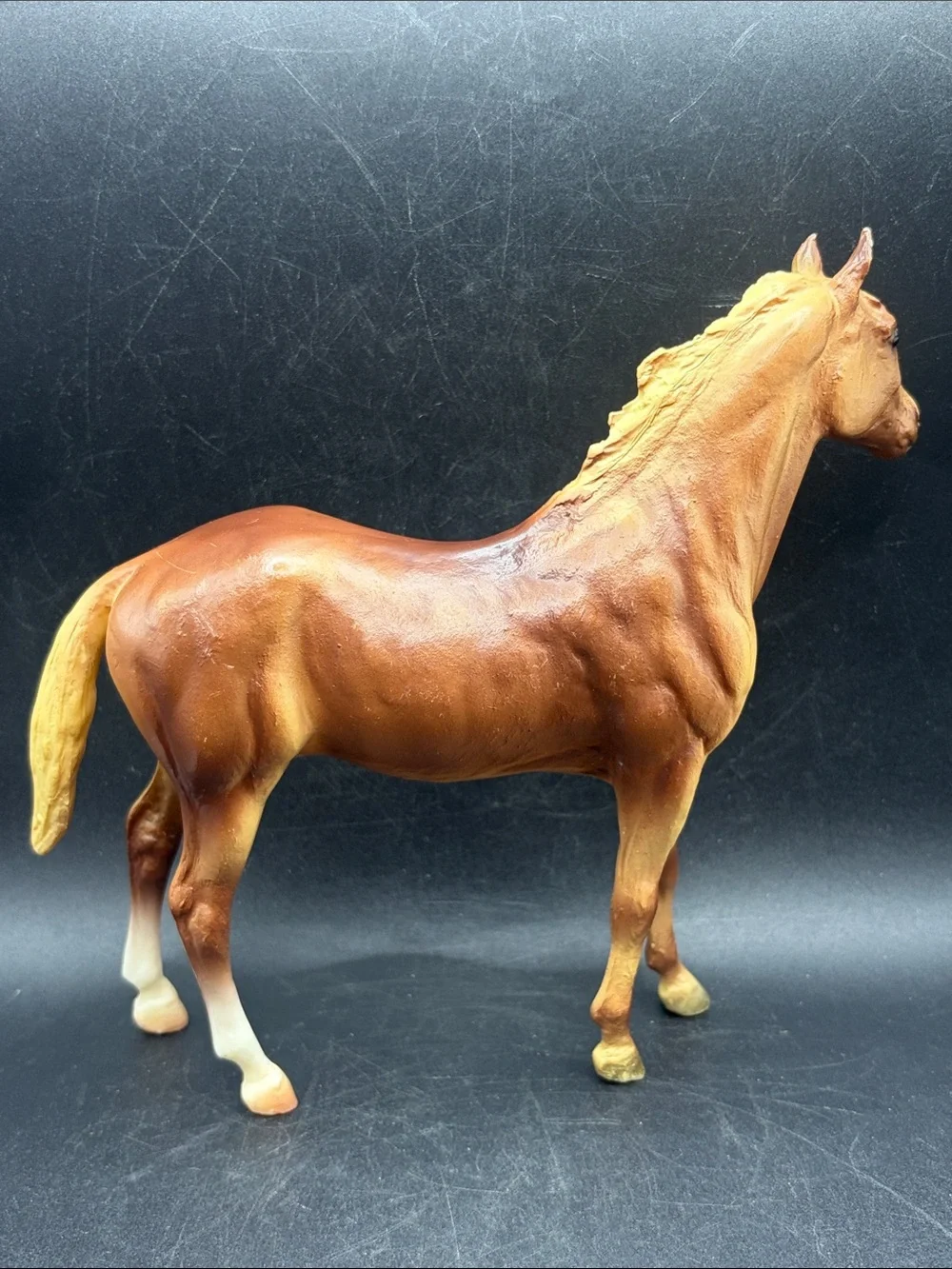 Breyer Molding Co. Vintage Chestnut Brown Duchess Model Horse Figure Western Toy
